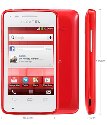 смартфон Alcatel One Touch TPOP 4010X/4010D