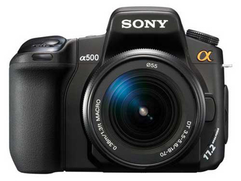 цифровой фотоаппарат Sony Alpha DSLR-A500/DSLR-A550