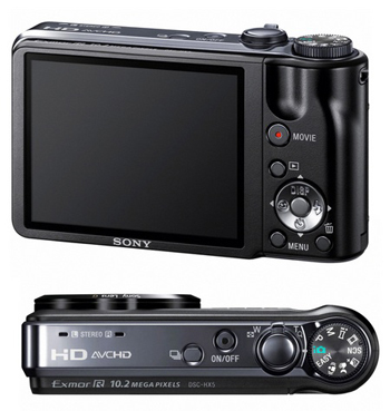 цифровой фотоаппарат Sony Cyber-shot DSC-HX3/DSC-HX5/DSC-HX5V