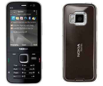 мобильный телефон Nokia N78