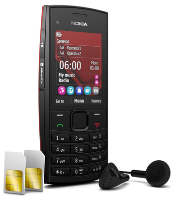 мобильный телефон Nokia X2-02