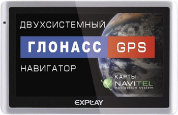 ГЛОНАСС/GPS-навигатор Explay GN-520