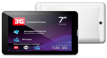 планшет Explay Surfer 7.34 3G