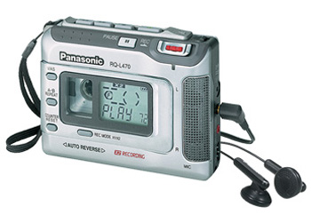 диктофон Panasonic RQ-L470/RQ-L480