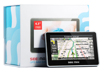 GPS-навигатор SeeMax GPS navi E410
