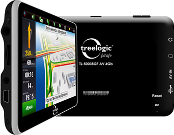 GPS-навигатор Treelogic TL-5003BGF AV 4GB