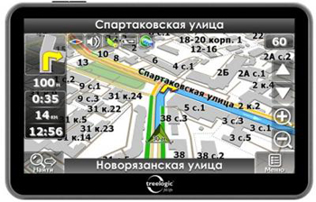 GPS-навигатор Treelogic TL-501 4Gb