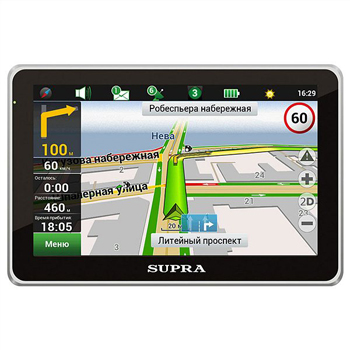 GPS-навигатор Supra SNP-512BT