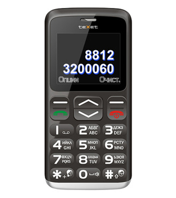 мобильный телефон Texet TM-B311