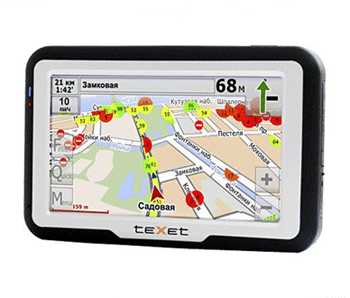 GPS-навигатор Texet TN-600 + GPRS